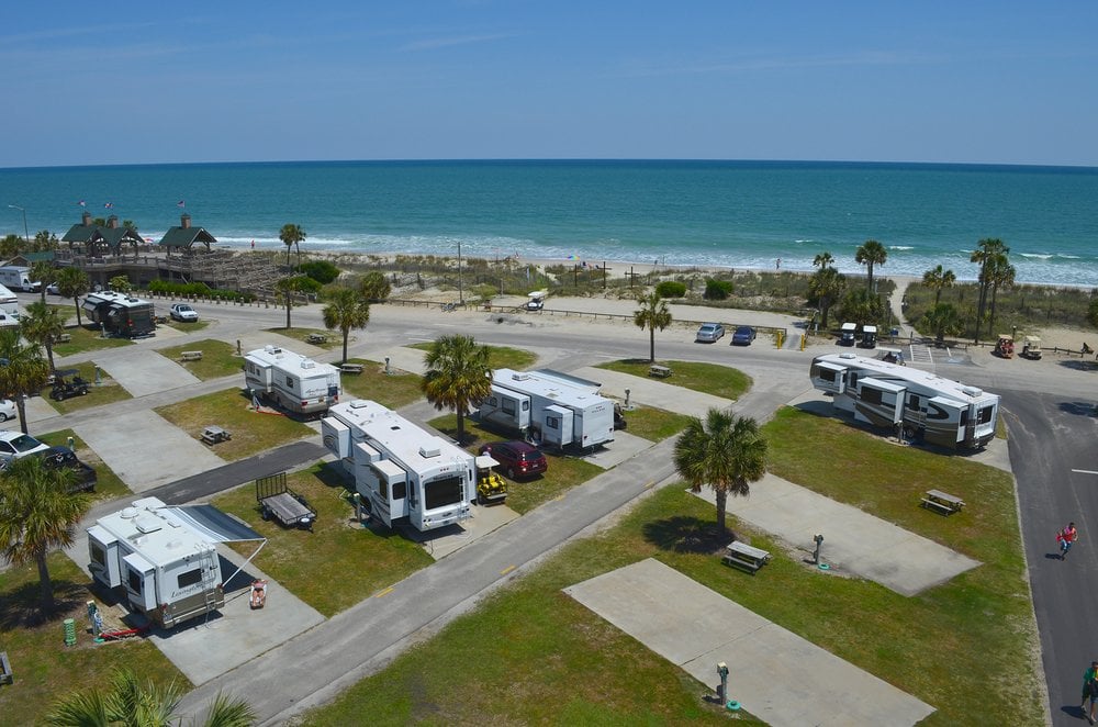 Stay Oceanside At The Largest Campground On The East Coast