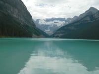 You can rent a canoe to take in the full beauty of Lake Louise.