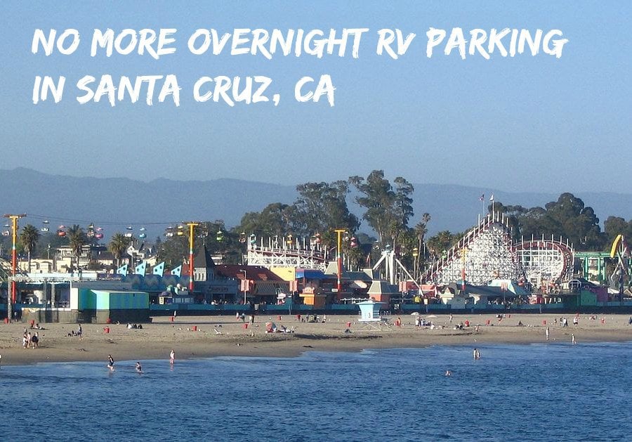 Santa Cruz overnight RV parking
