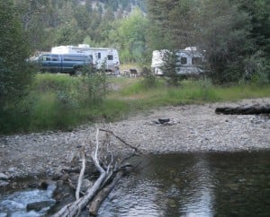 Creek Side Camping