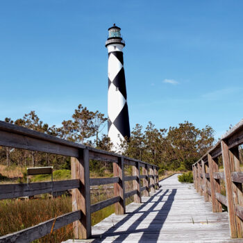 Cape,Lookout,Lighthouse,In,Outer,Banks,,Nc
