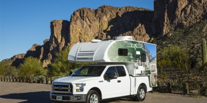 truck camper rental