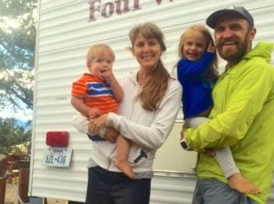 RV living with kids