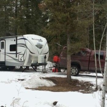 Park Your RV in Cold