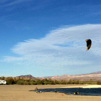 kite boarding RVers
