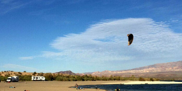kite boarding RVers
