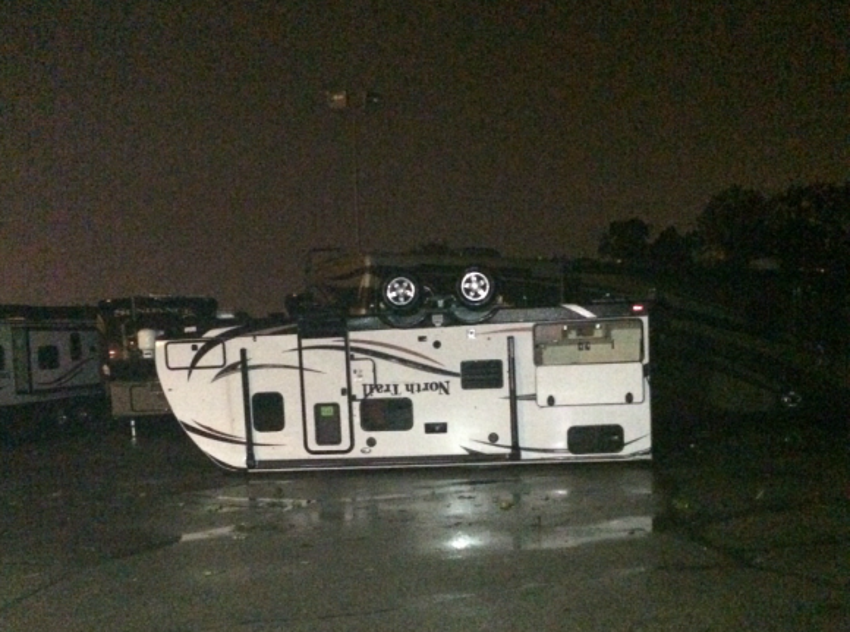 Can High Winds Flip RVs Parked In A Campground?