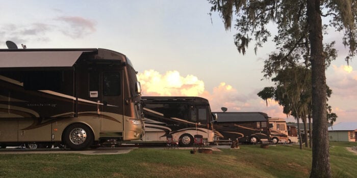 RV touring with groups