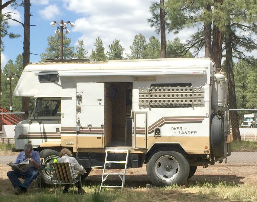 overland camping and RVing