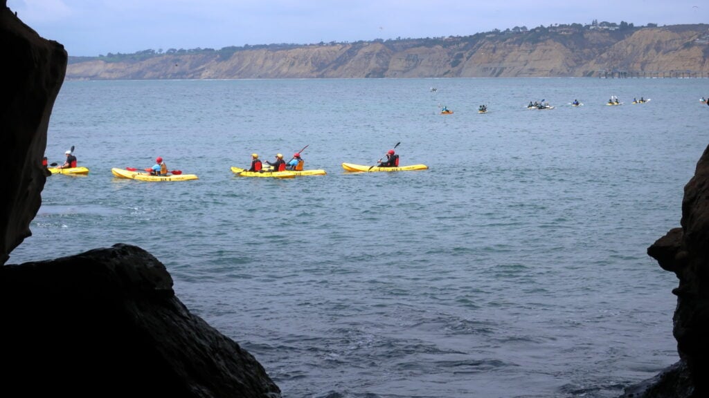 kayaking on the West Coast