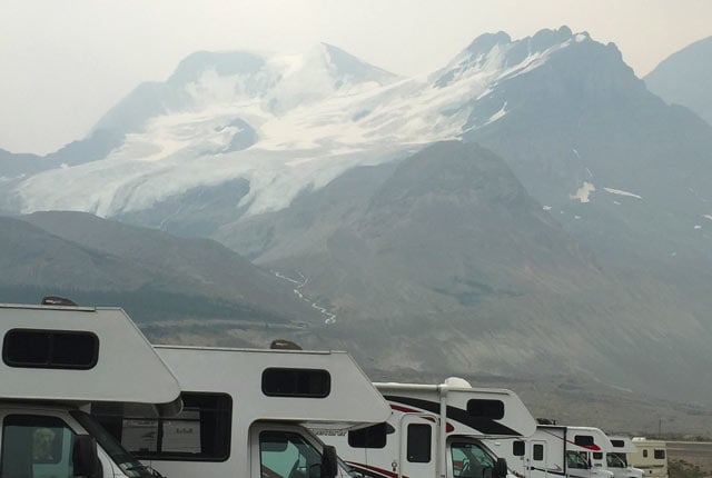 Roadside Glacier RV Trip