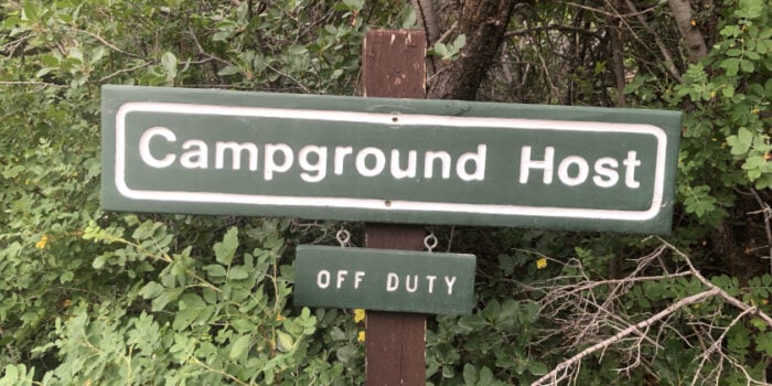 How to get a national park camp host job