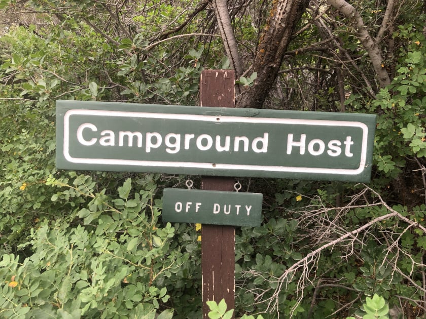 How to get a national park camp host job