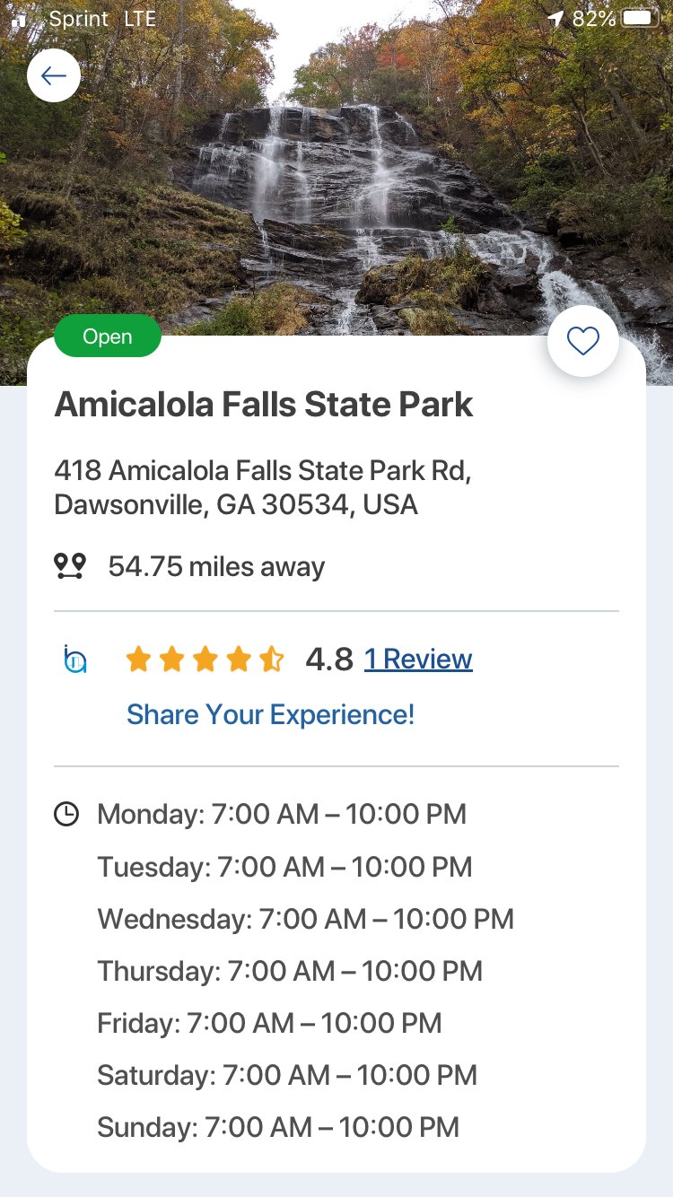 Amicalola Falls accessibility review