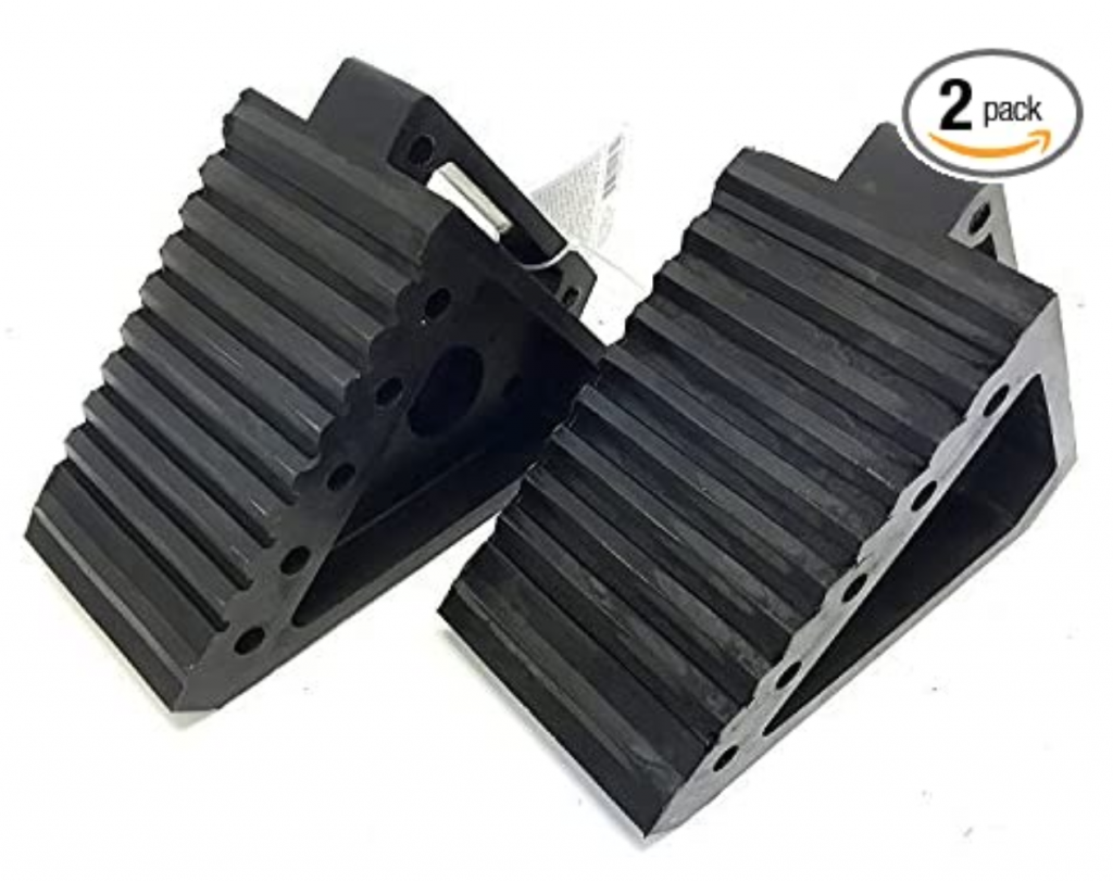 Amazon picture of tire chocks 