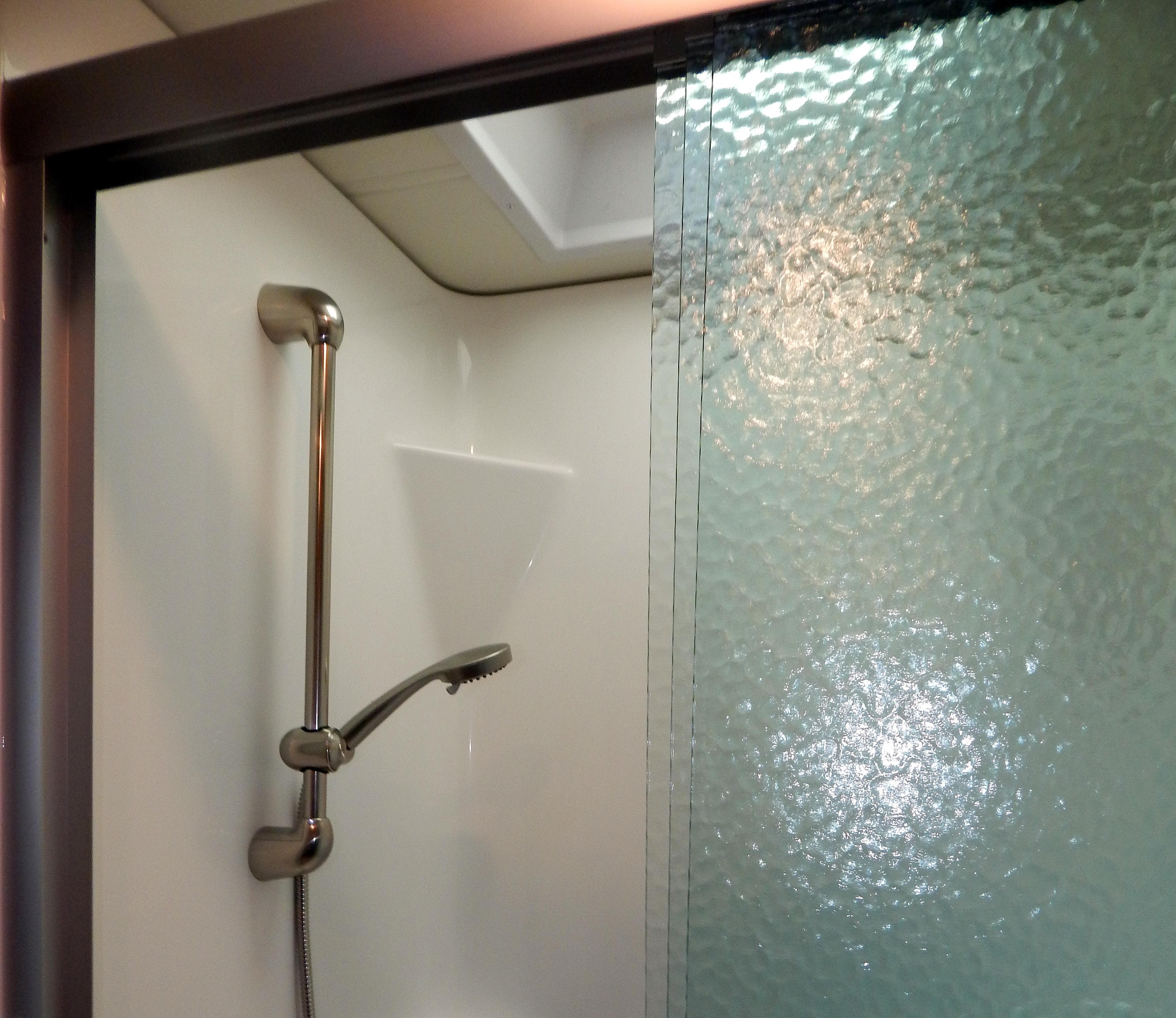 Rv Shower Door Options The Best, Motorhome Shower Curtain Replacement