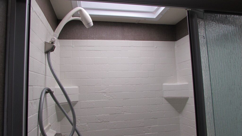 Rv Shower Door Options The Best, Camper Shower Curtain Ideas