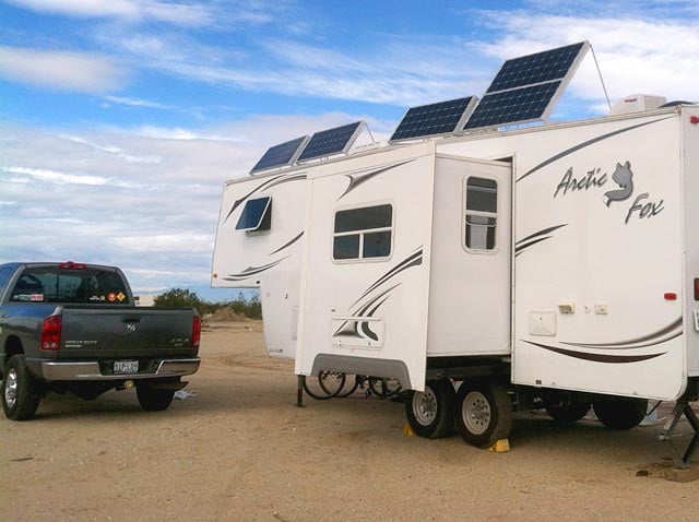 full-time RVing in a fifth wheel