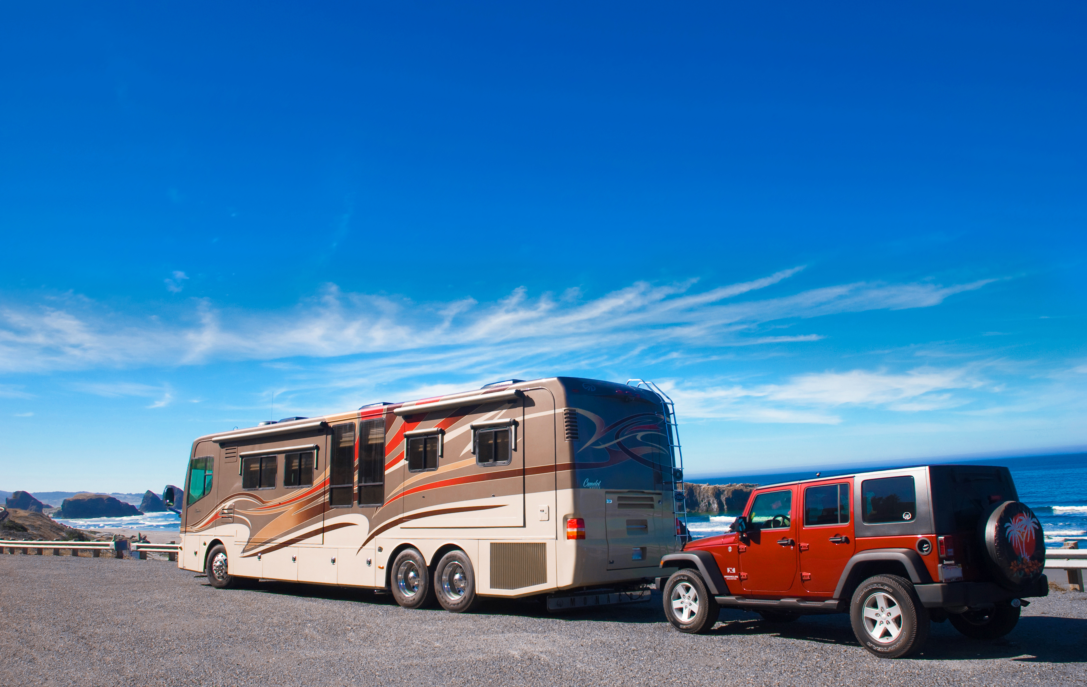 travel trailer camping oregon coast