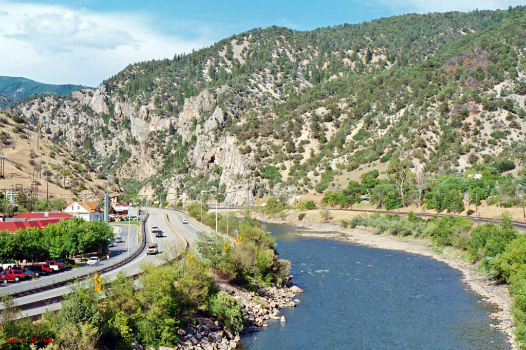 Colorado River in Glenwood Springs