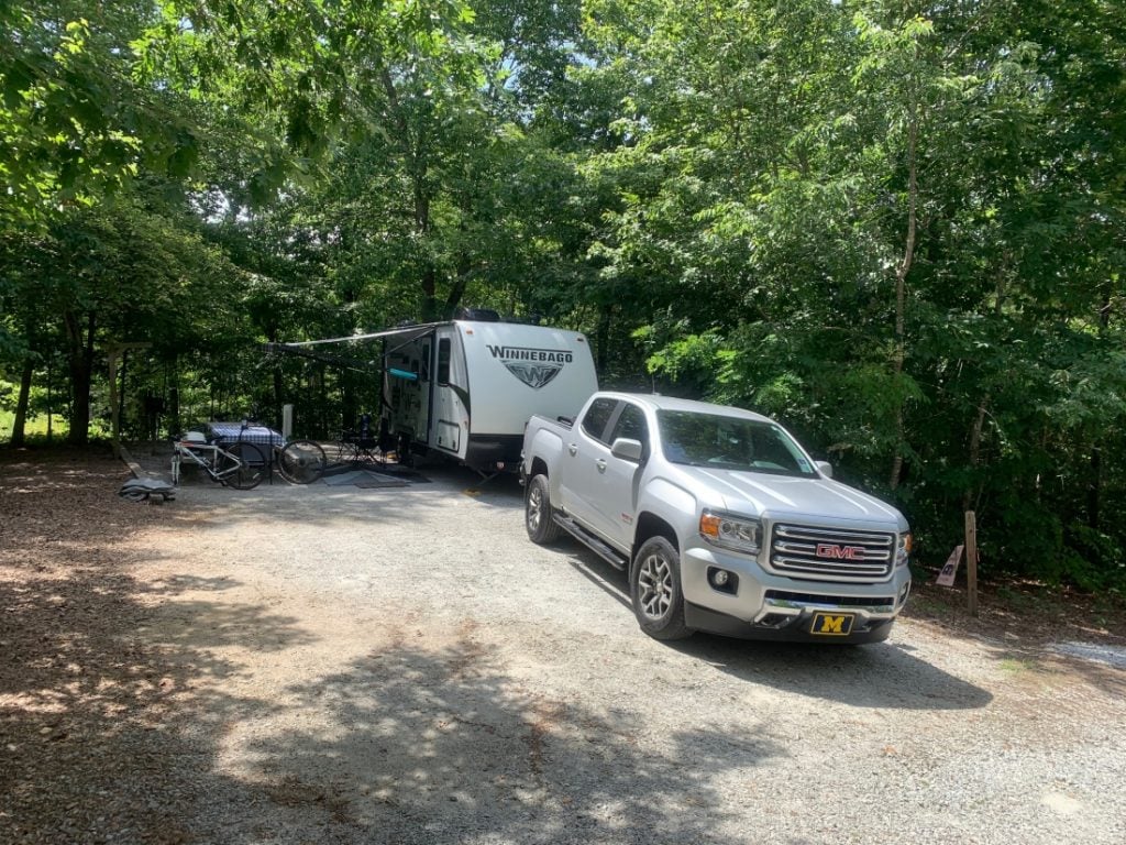 Tallulah Gorge State Park campground