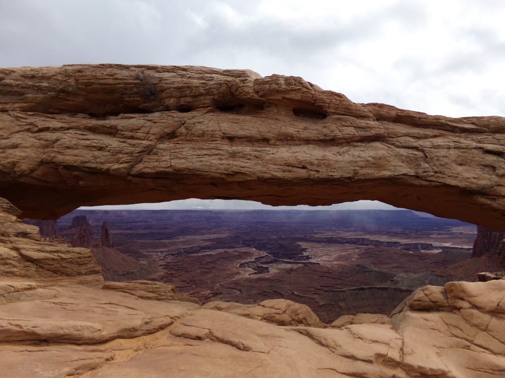 Mesa Arch at Canyonlands in Utah