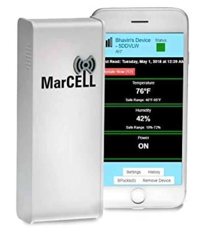 The product image from Amazon for the MARcell device. One of the must haves for full time RV living. 