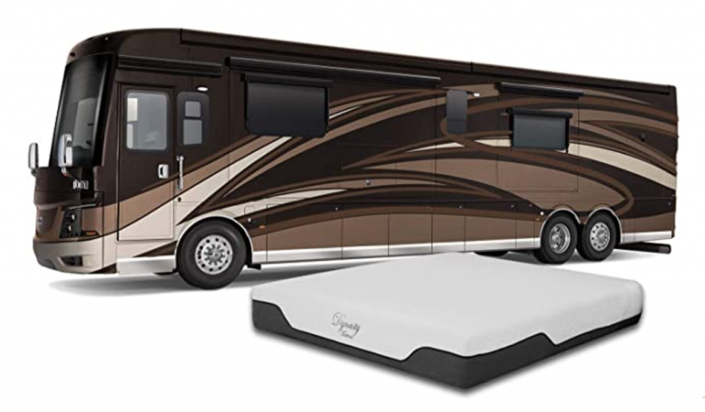 The product image from Amazon for an RV mattress. One of the must haves for full time RV living. 
