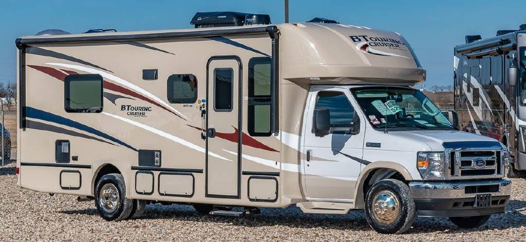 New class C RV on the lot