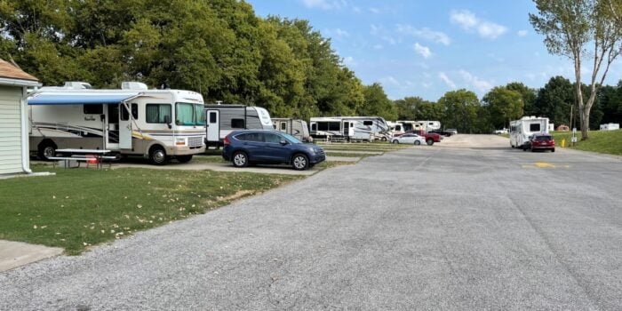 kansas city RV parks view from campground