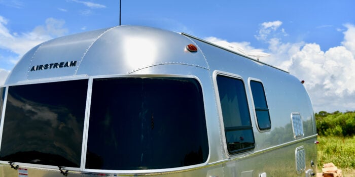 Airstream campgrounds - Airstream in site