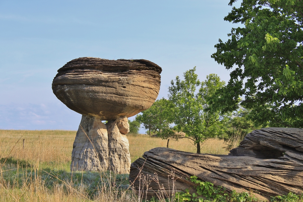 Mushroom Rock State Park Kansas
