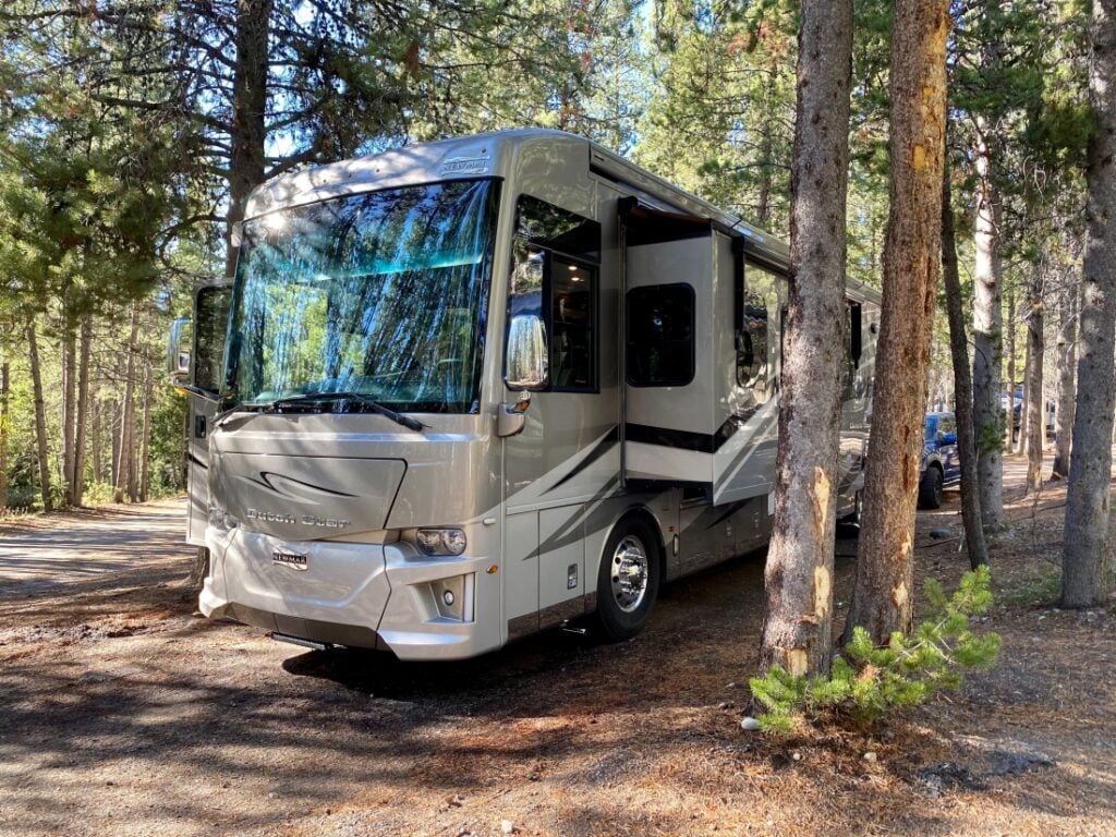 Colter Bay Village RV Park - one of the best national park campgrounds