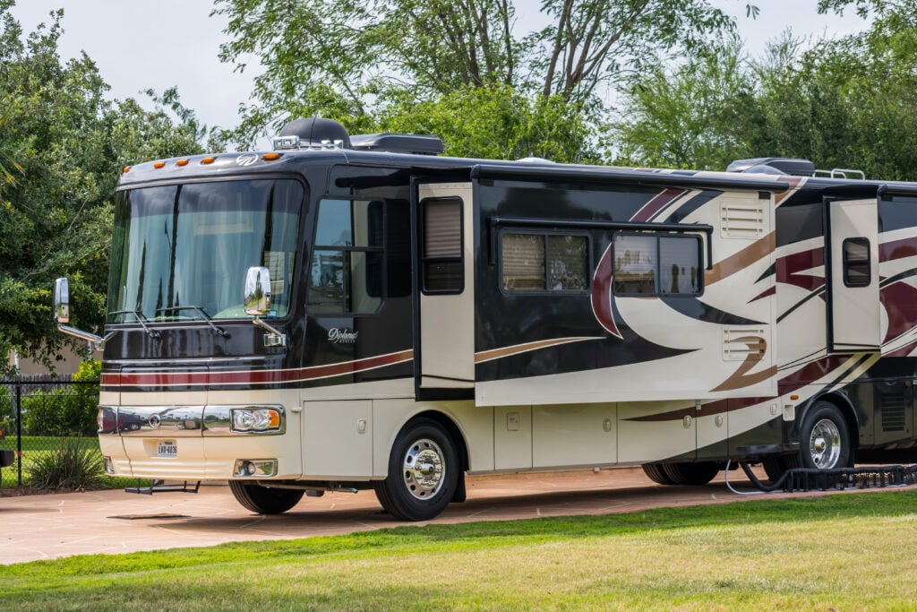 RV parking on private property 