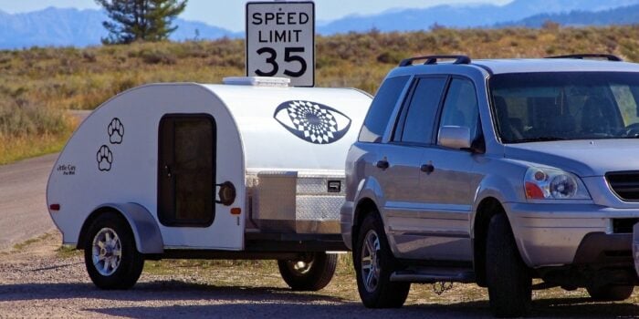 RV towing speed limit