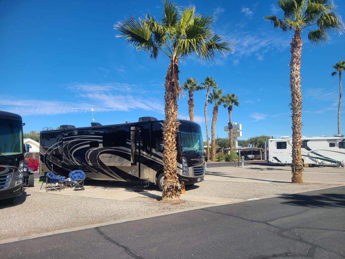 view of Araby Acres RV Resort - one of the great winter escapes in Yuma
