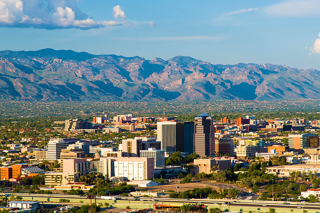 Skyline of Tucson, Arizona