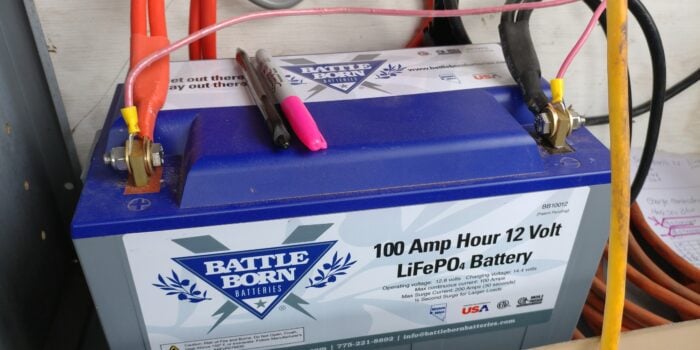 lithium RV battery setup