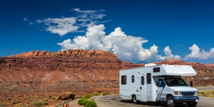 RV camping in the desert - cover photo for Must Haves For RV Camping In The Desert