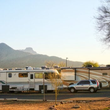 RVs in Arizona - feature photo for Where Can I Park My RV Long-Term