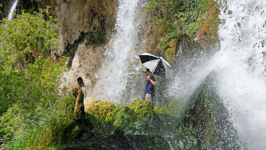 Waterfall at Rifle Falls