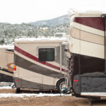 winter RVing - feature image for How To Thaw Frozen RV Tanks