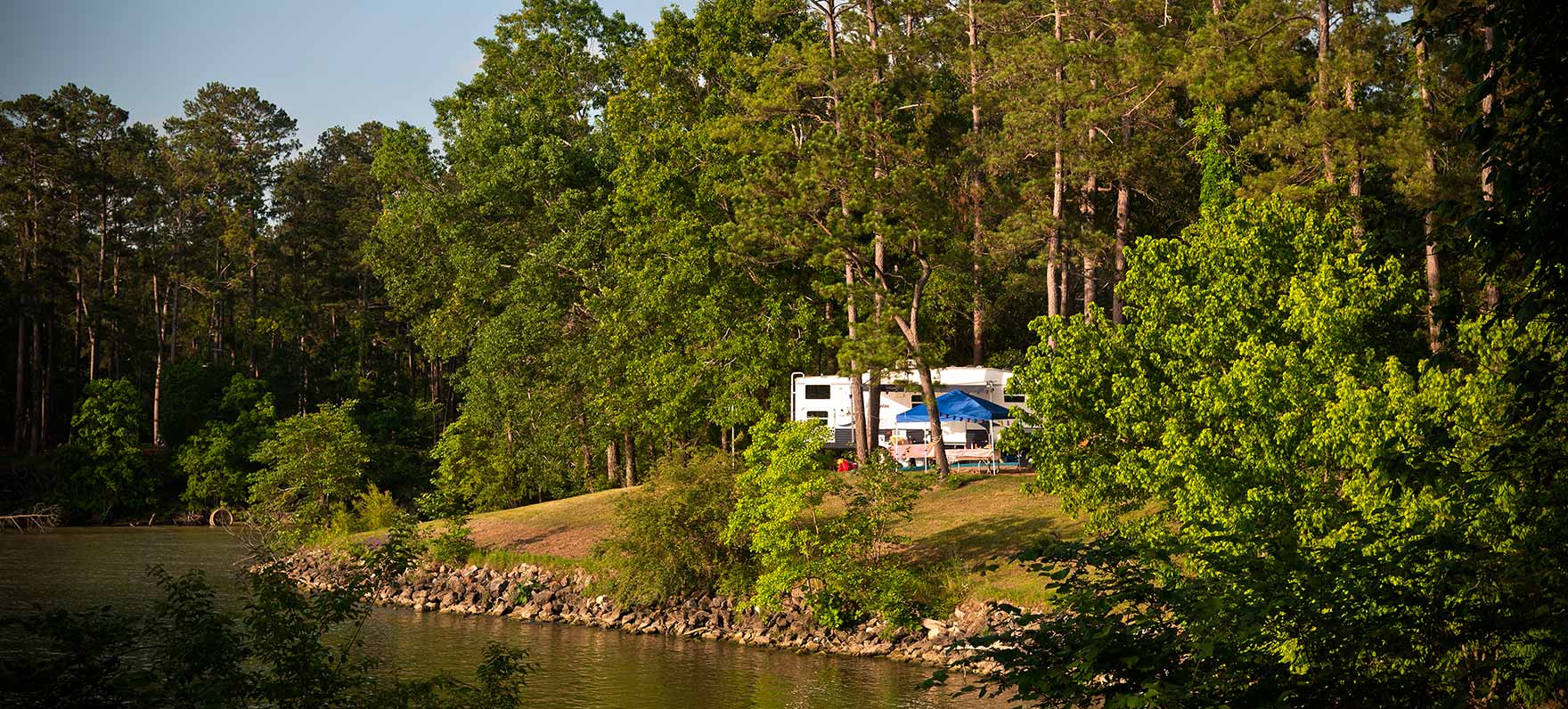 Finding a quiet campground is a great start to reducing noise