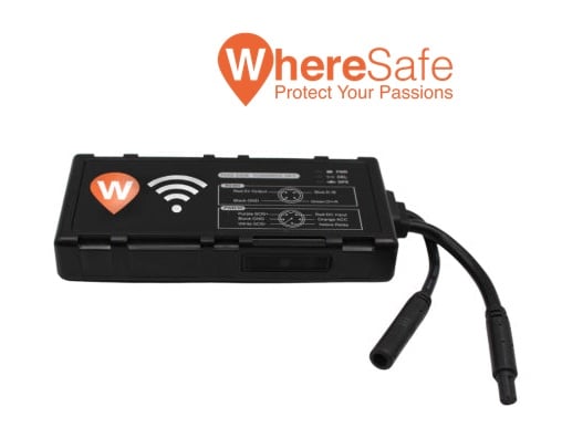 WhereSafe's GPS Tracker and RV Hotspot all-in-one.