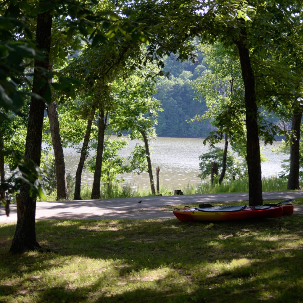 view of campgrund at Lake of the Ozarks state park