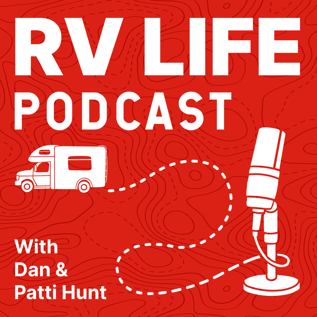 the rv life podcast page logo