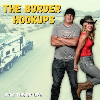 The Border Hookups album cover of their new song, Livin the RV Life