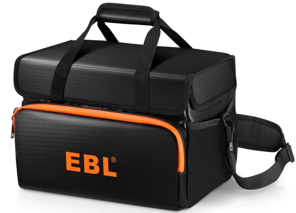 An EBL carrying bag for the power station 500.