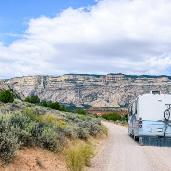 national parks to avoid in a big rig, motorhome on road in Colorado