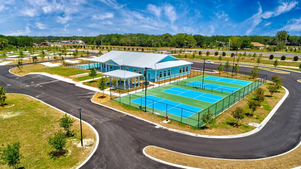 Pickle ball courts at Terra Ceia